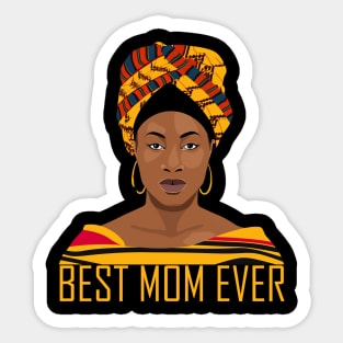 Best Mom Ever Mother's Day Gift Sticker